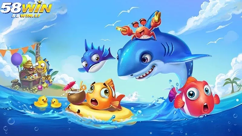 Bắn Cá Tiểu Tiên Cá – Trải Nghiệm Hấp Dẫn Tại 58win 2025 2 Luật chơi của game Bắn cá Tiểu Tiên Cá